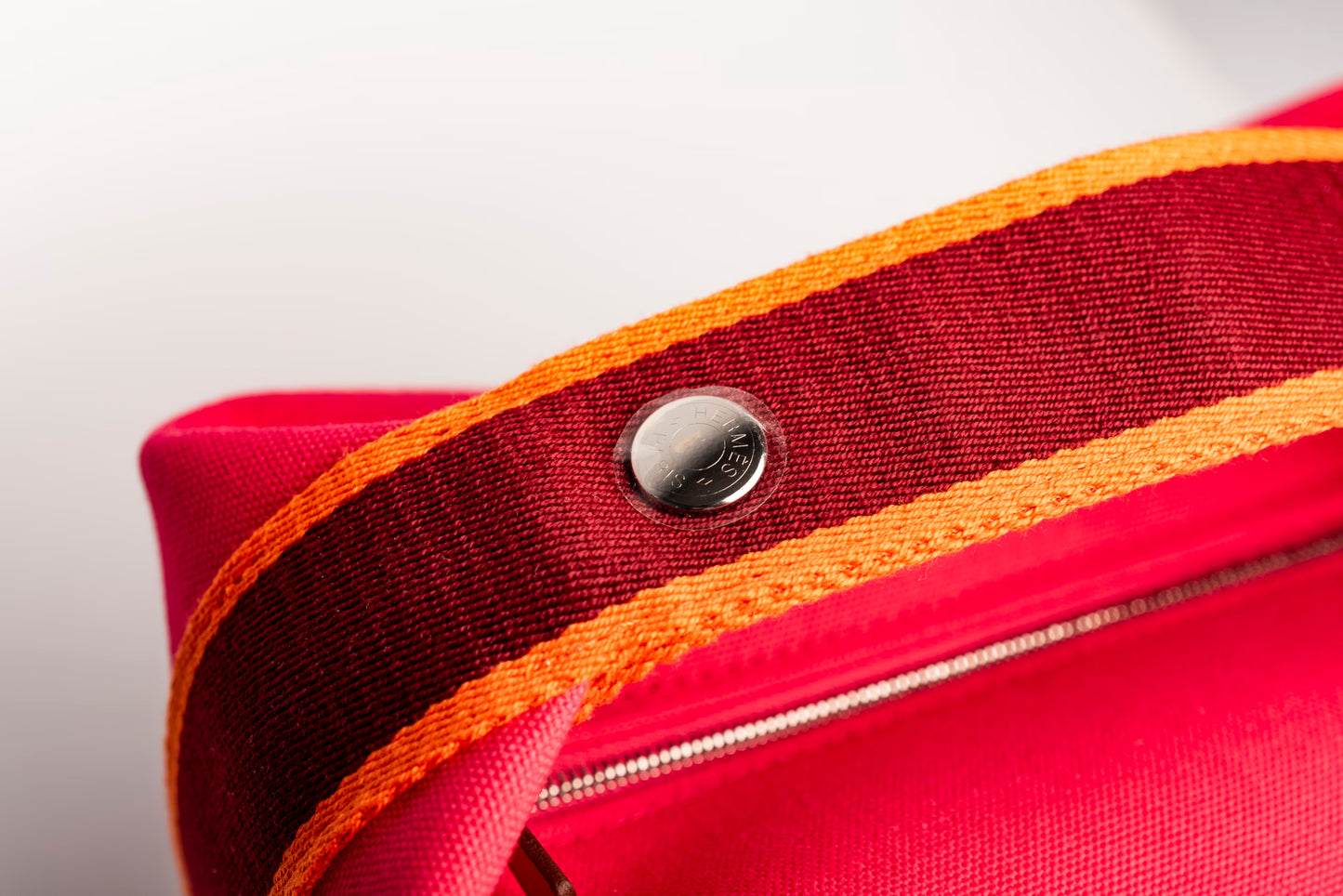 Hermès Brid A Black PM canvas – Pink