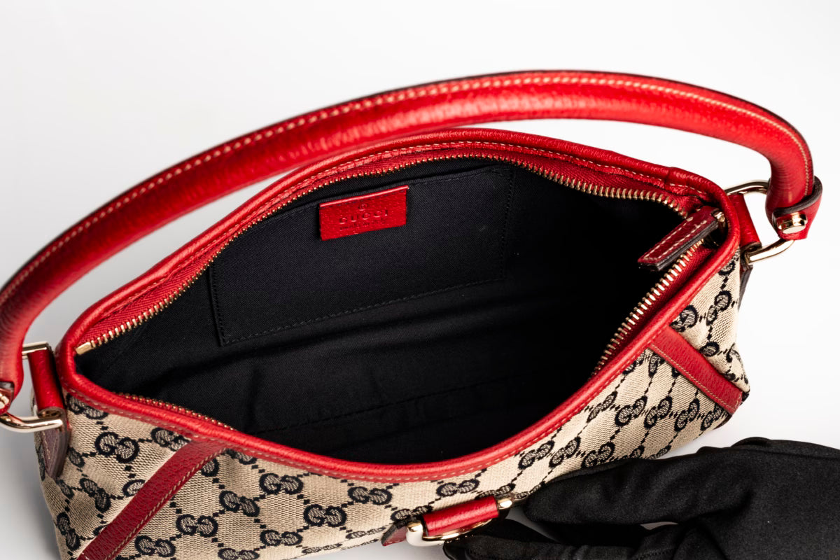 Çantë Krahu Gucci GG Canvas me Zinxhir D