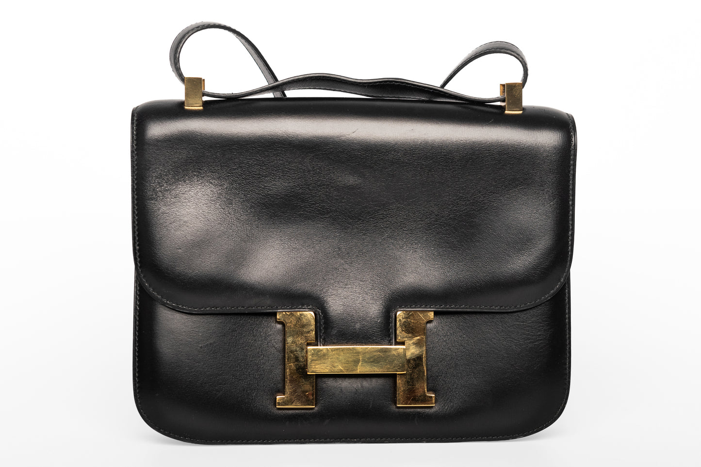 Hermès Constance 23 Box calf Black Gold Metal Fittings
