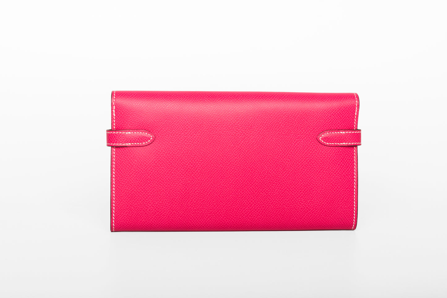Portofol Hermes Kelly lëkurë rozë epsom