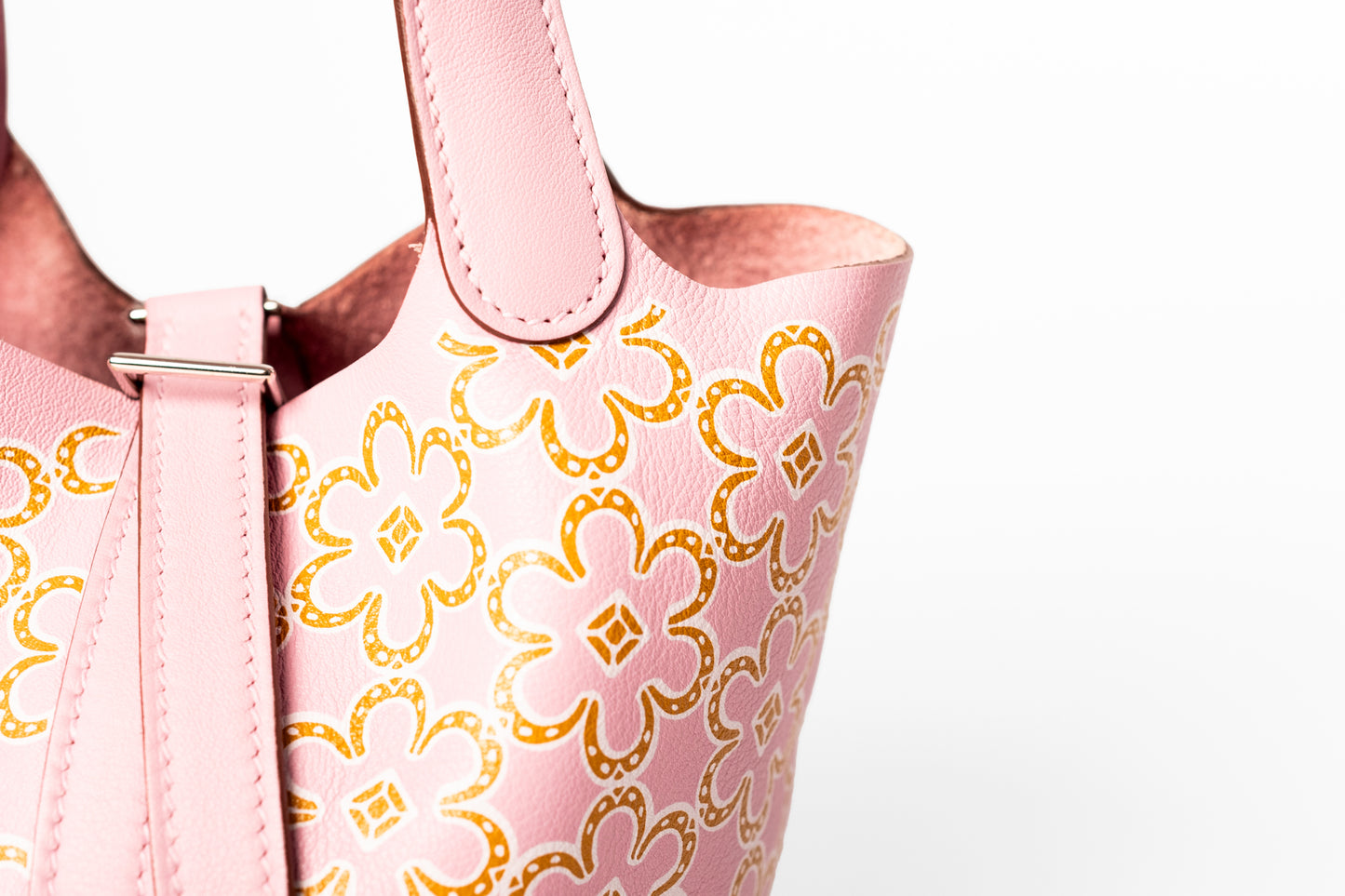 Hermès Mikro Picotin Lucky Daisy prej lëkure Swift