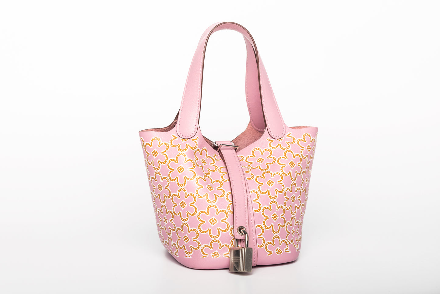 Hermès Mikro Picotin Lucky Daisy prej lëkure Swift