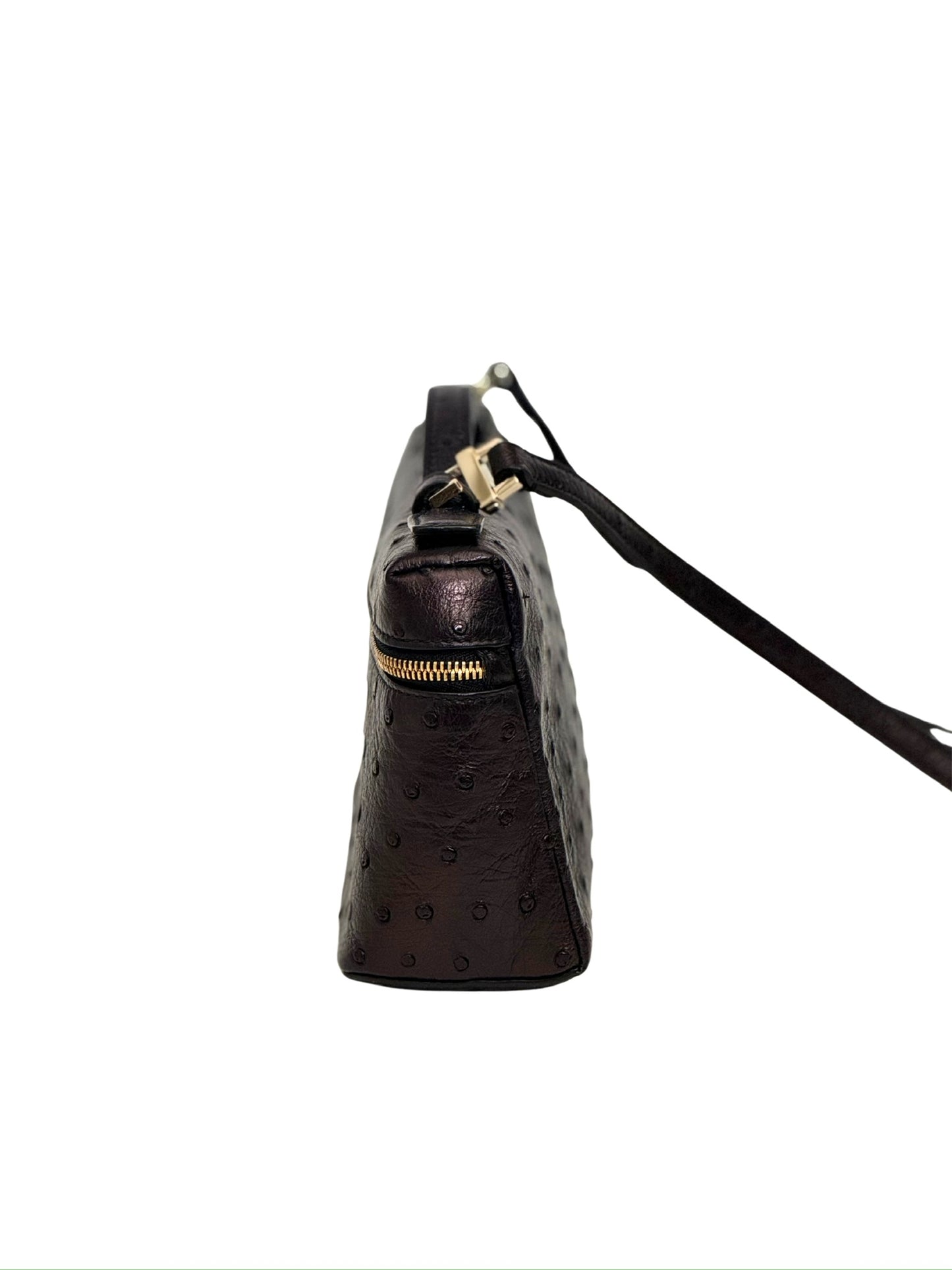 Loro Piana Extra Pocket L19 Crossbody Bag Ostrich Leather
