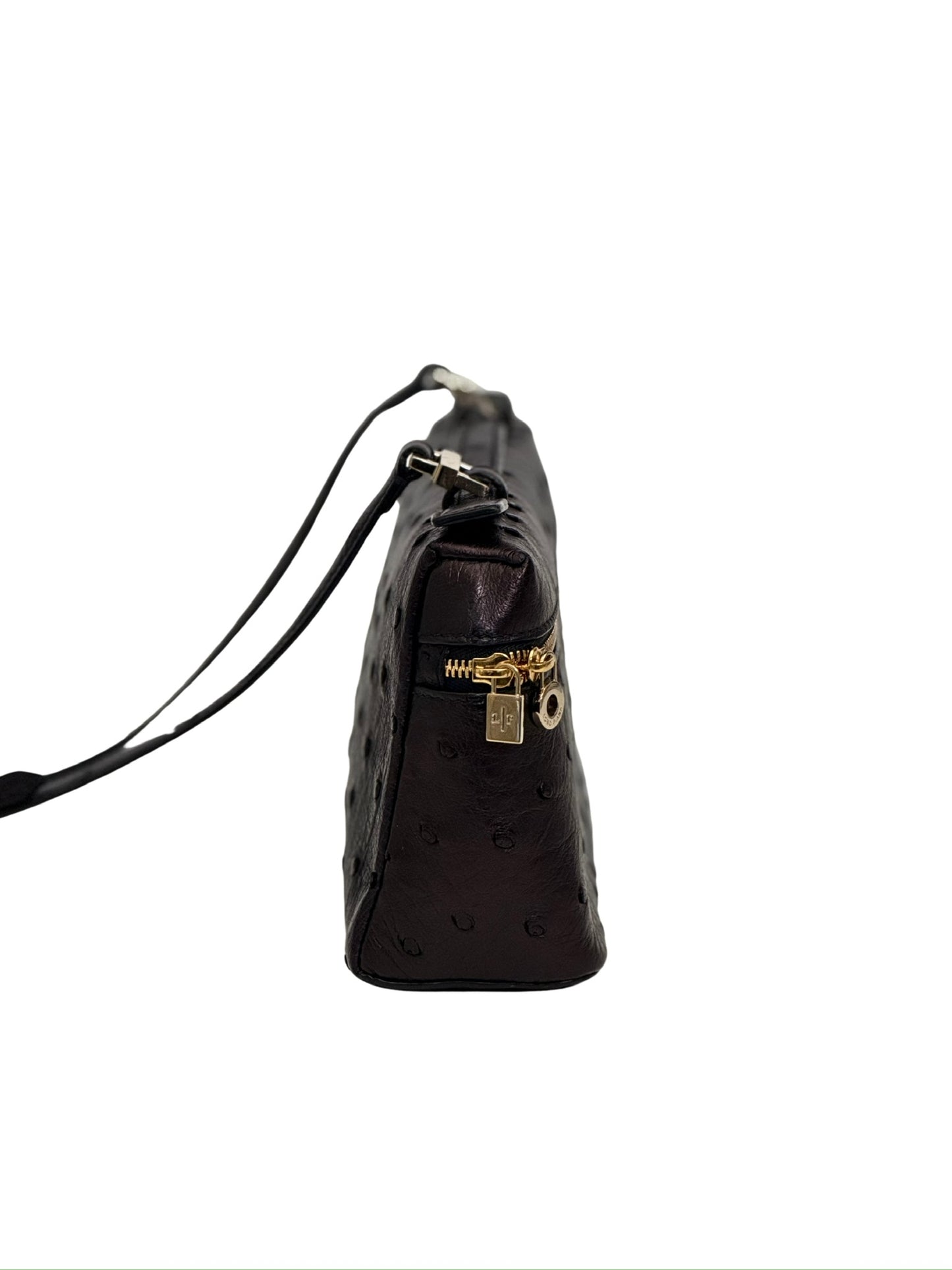 Loro Piana Extra Pocket L19 Crossbody Bag Ostrich Leather