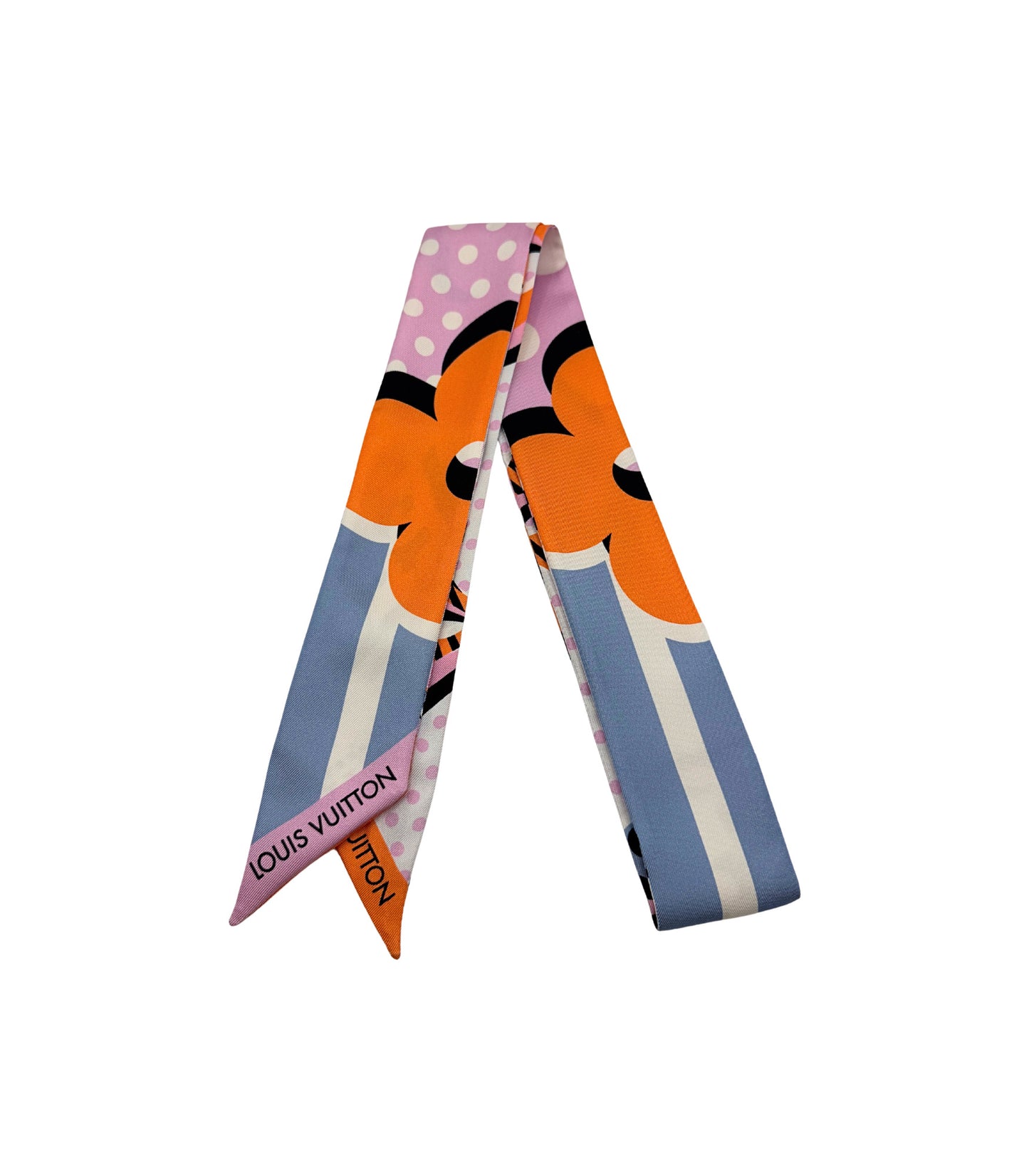 Louis Vuitton Bandeau BB Pop Monogram Scarf Silk