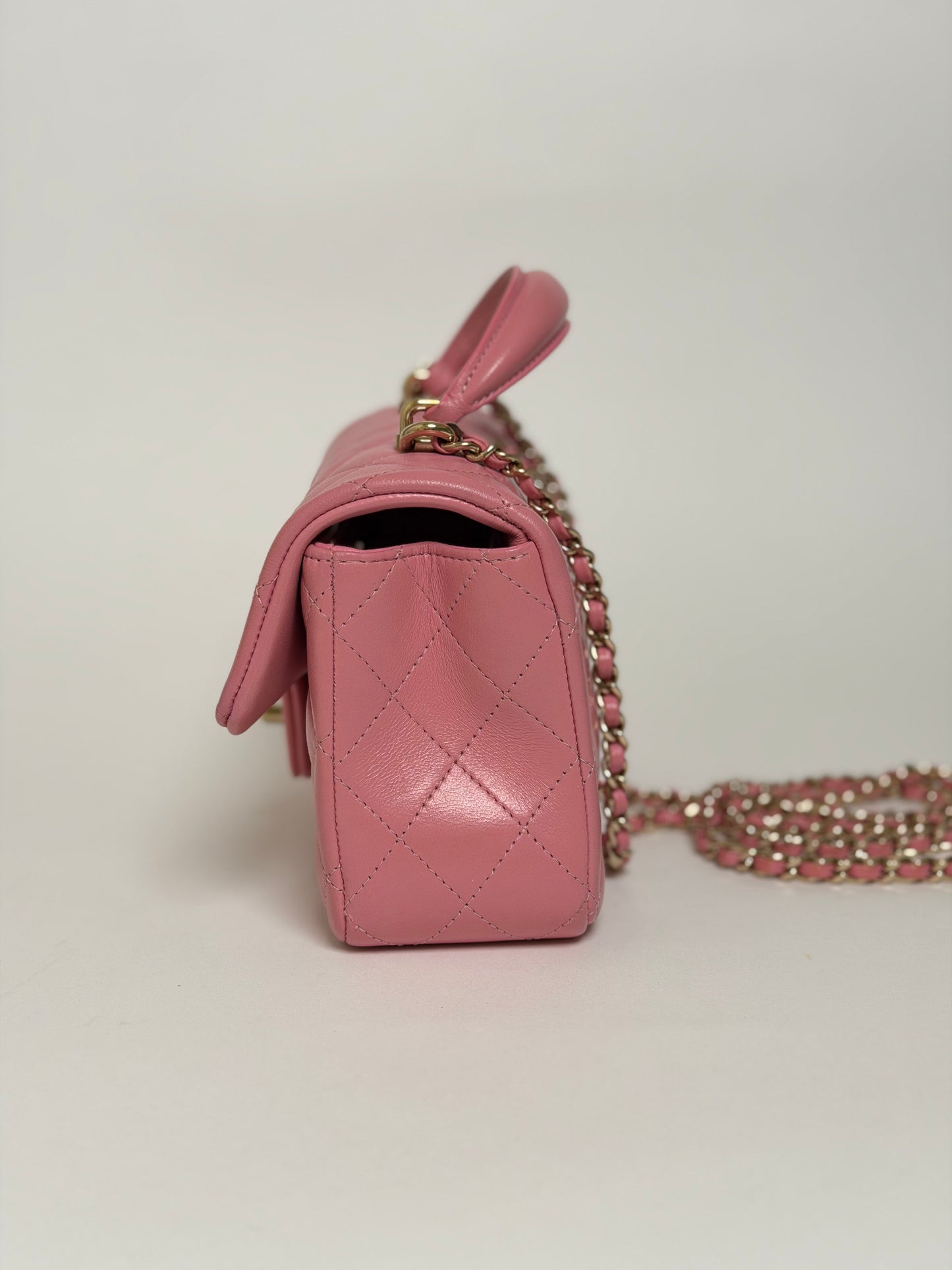 Chanel Classic Single Flap Top Handle Bag