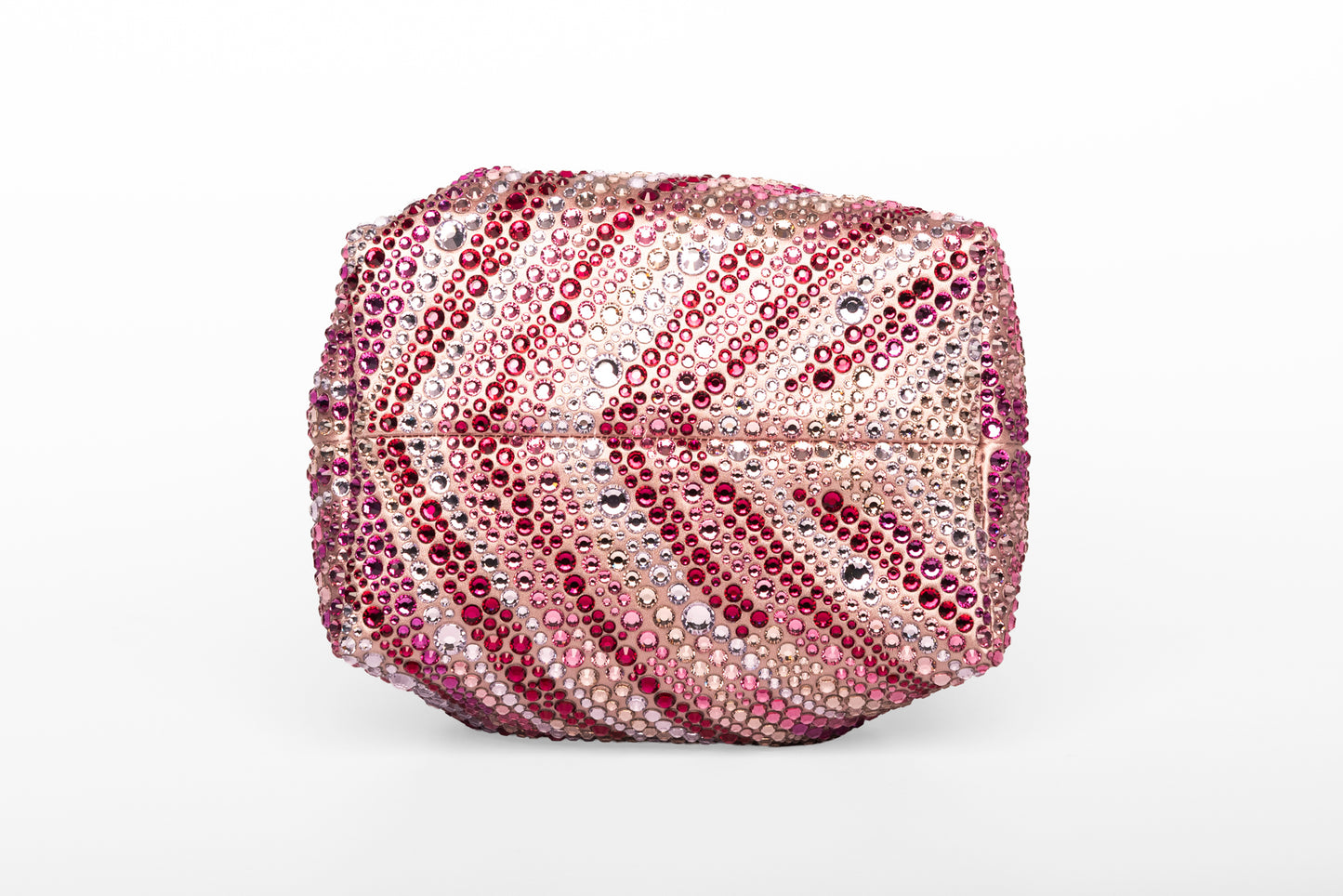 Çantë kove Jimmy Choo Bon Bon e vogël rozë