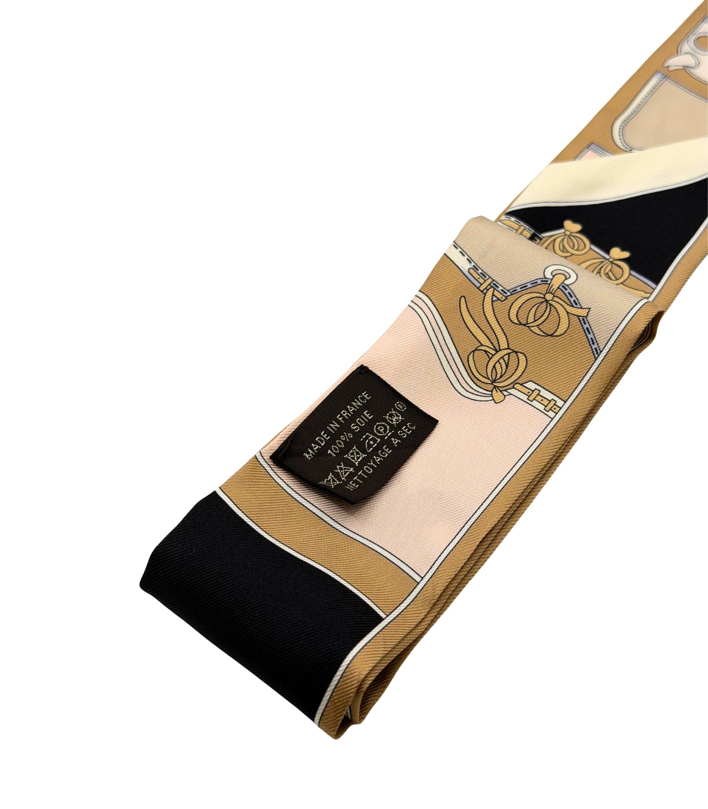 Hermès Twilly LES CLES Keys Scarf Silk