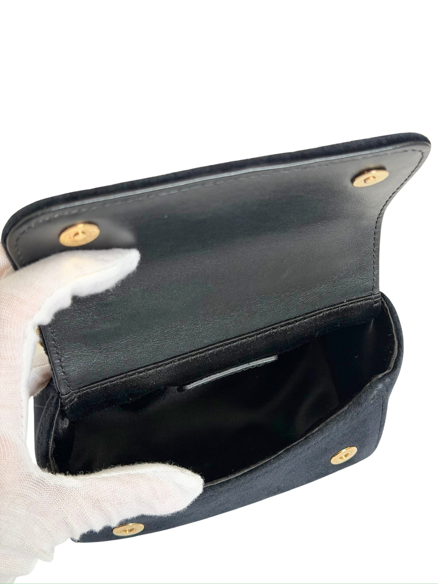 Dolce & Gabbana Velvet DG Mini Top Handle Bag