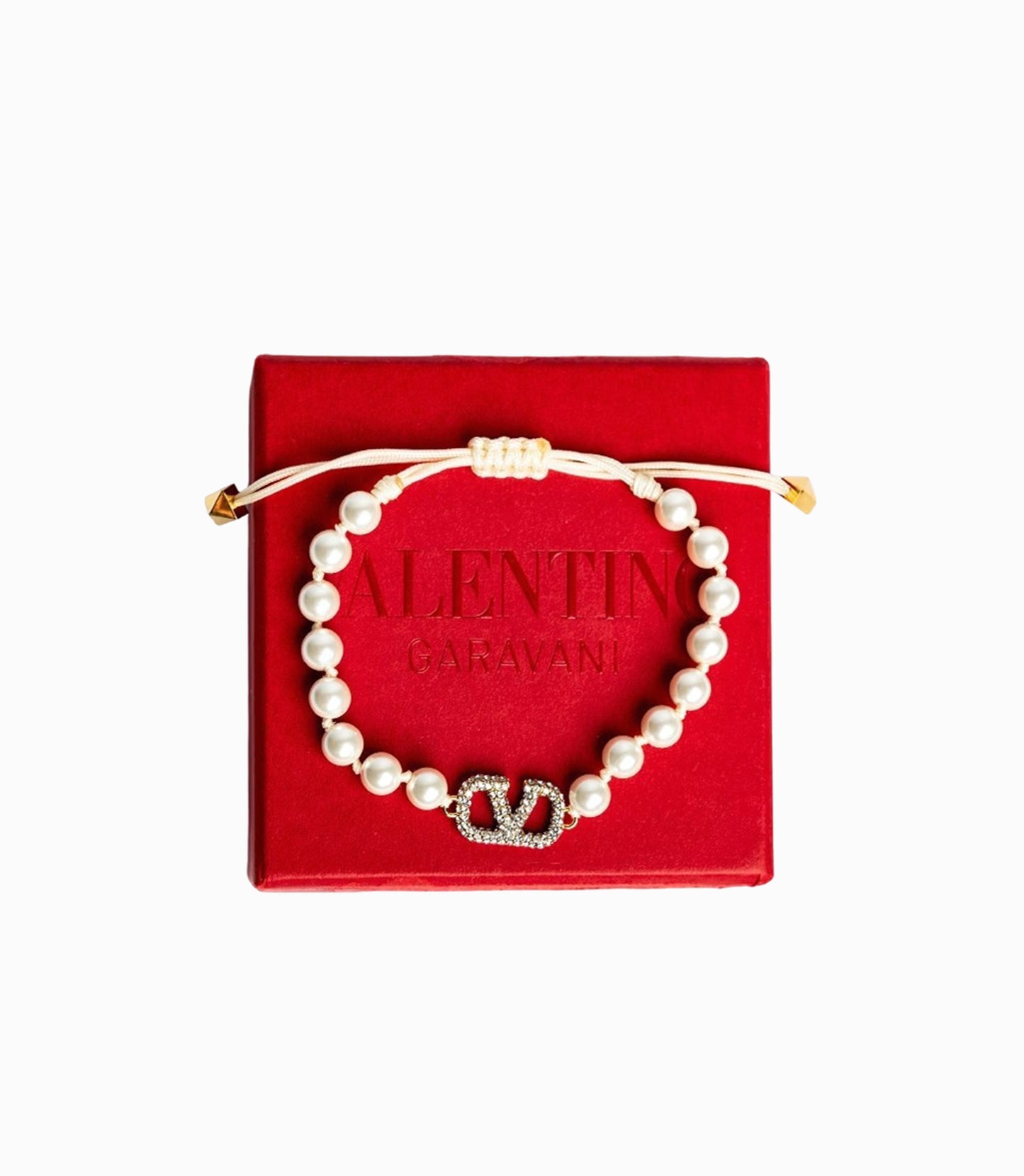 Byzylyk me perla artificiale Valentino VLogo Signature