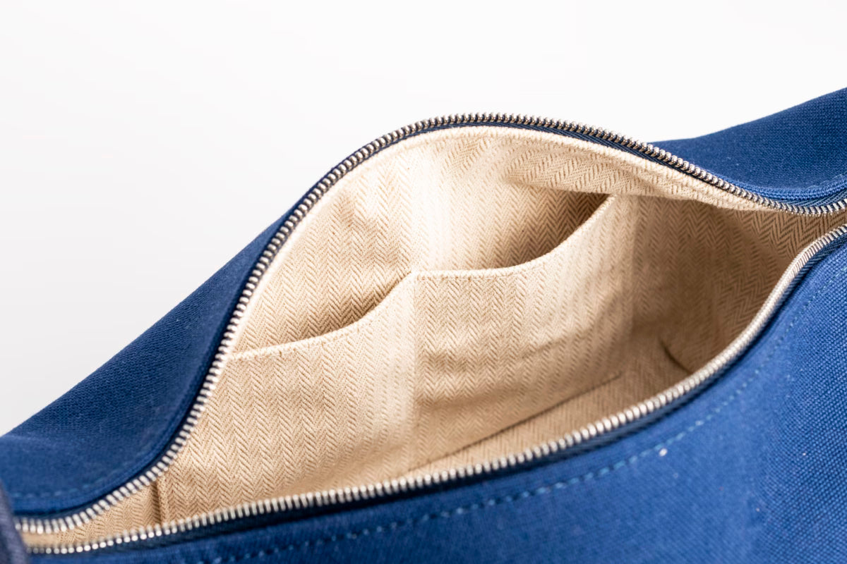 Hermès Brid A Black PM canvas – Blue