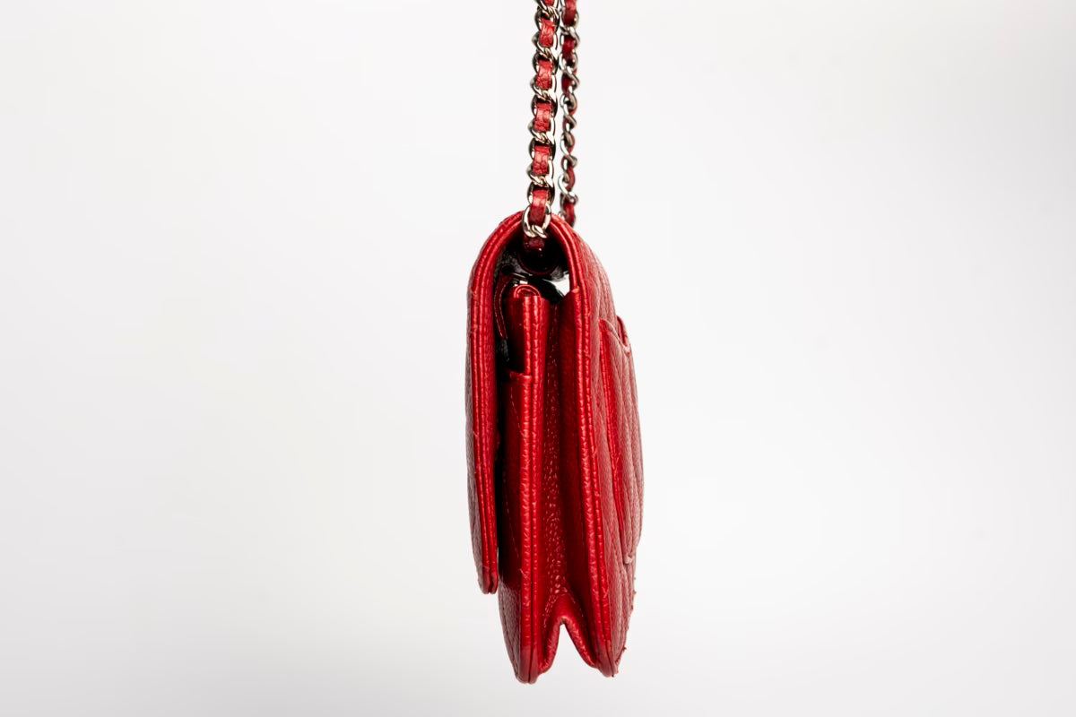 Chanel Caviar Classic Wallet On Chain
