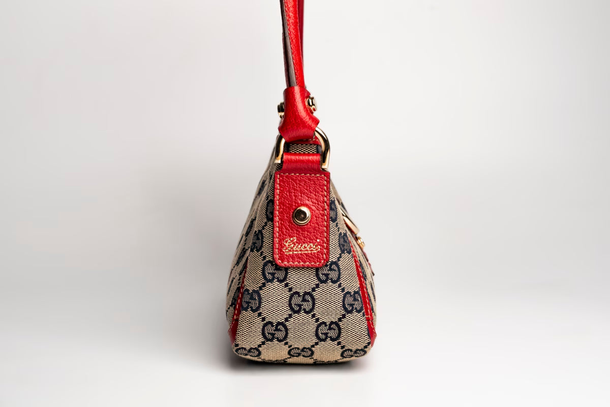 Çantë Krahu Gucci GG Canvas me Zinxhir D