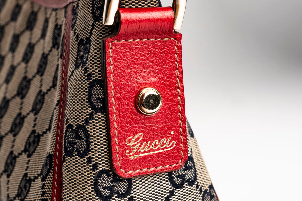 Çantë Krahu Gucci GG Canvas me Zinxhir D
