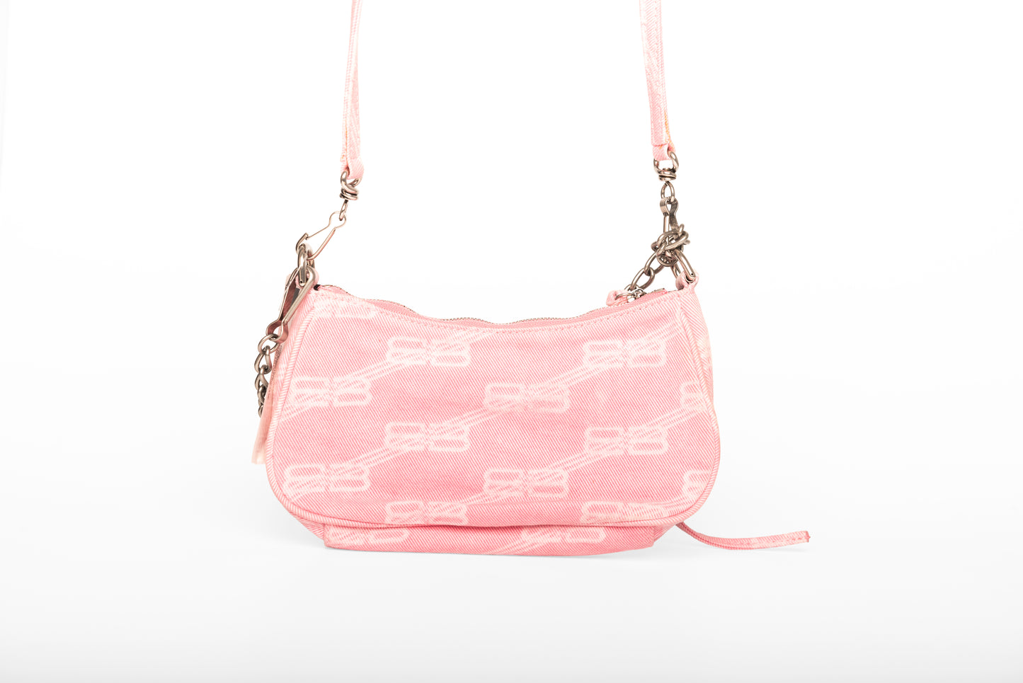 Balenciaga Le Cagole Denim Shoulder Bag