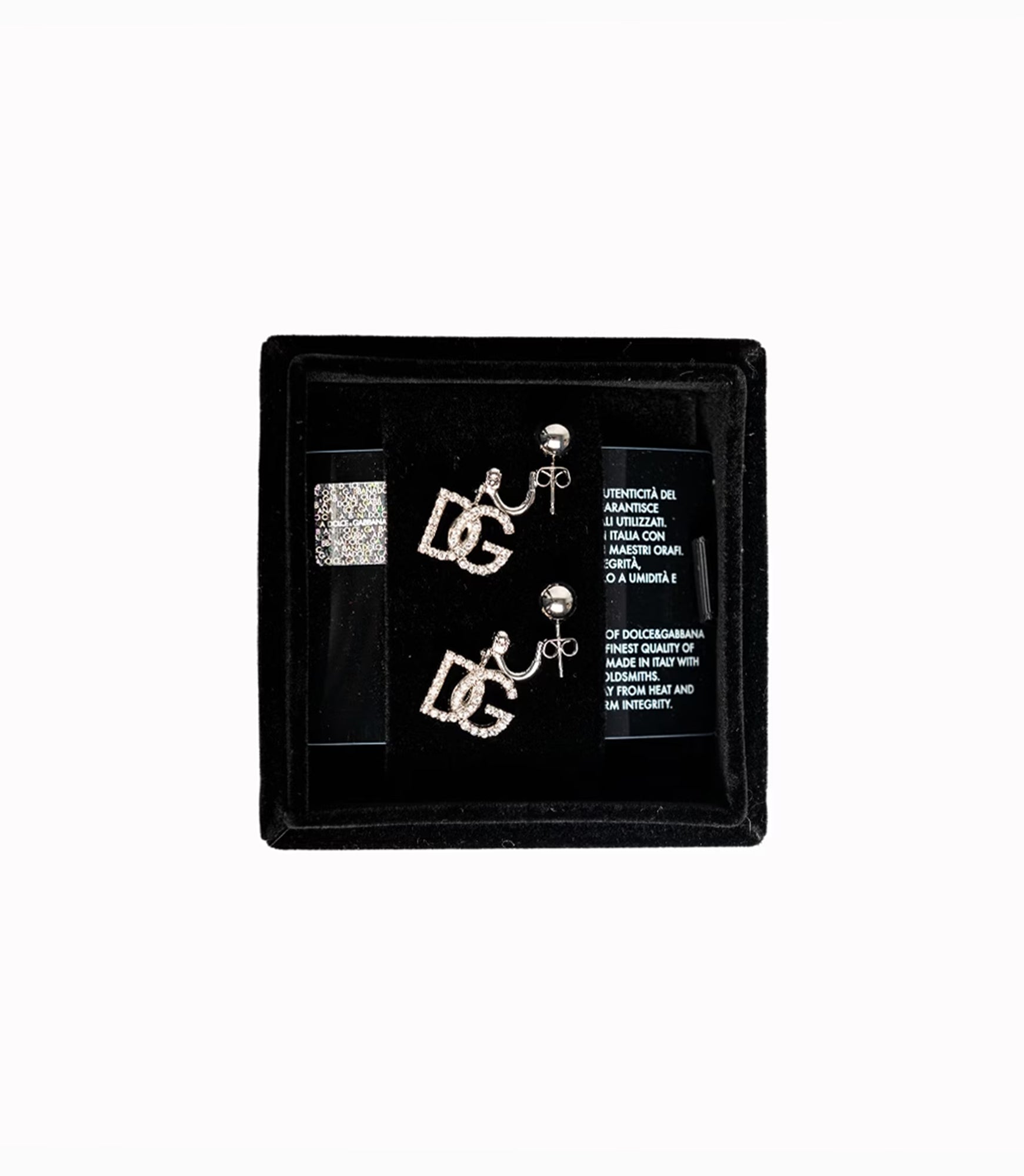 Vathë të zbukuruar me logo kristali Dolce & Gabbana