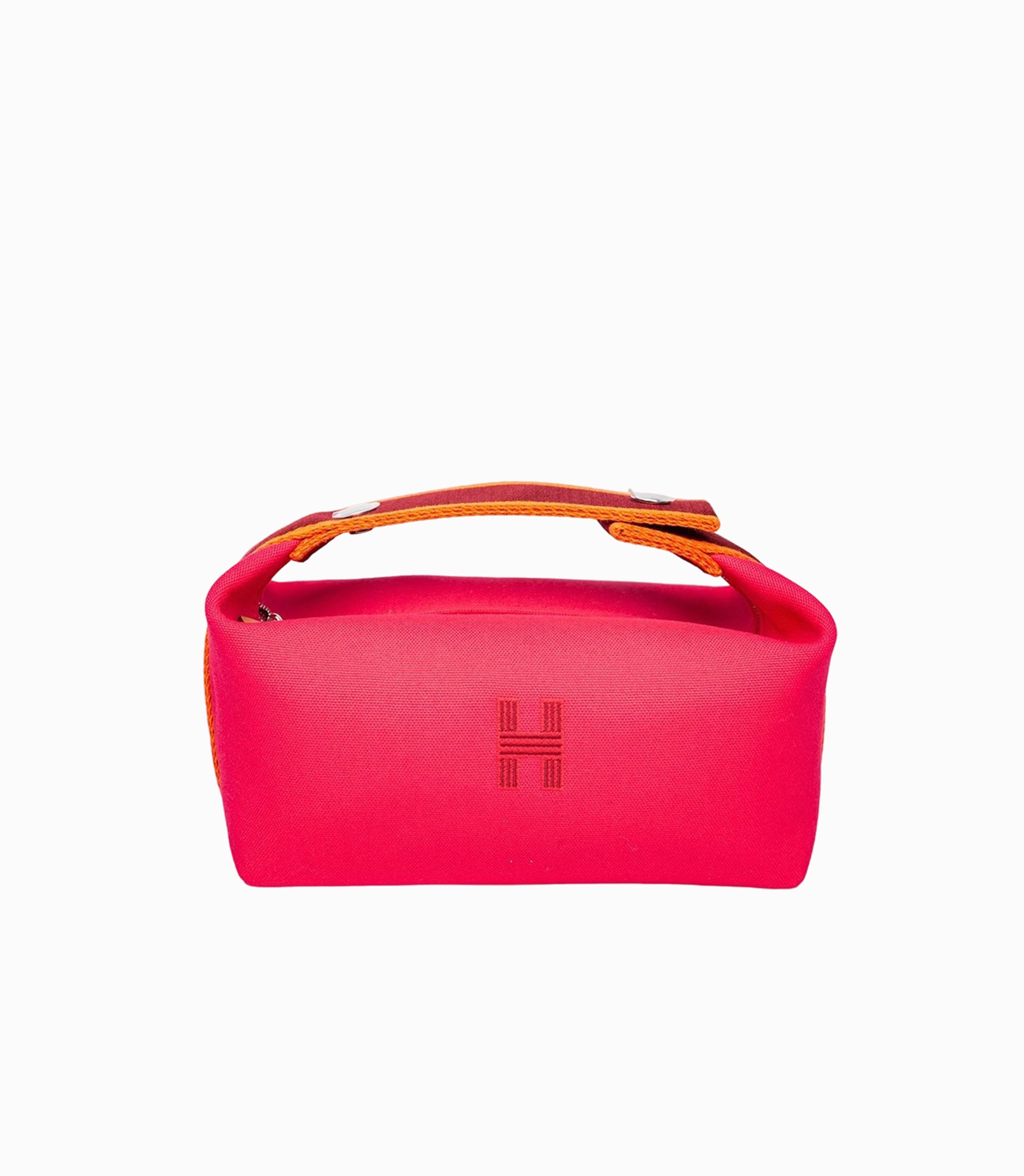Hermès Brid A Black PM canvas – Pink