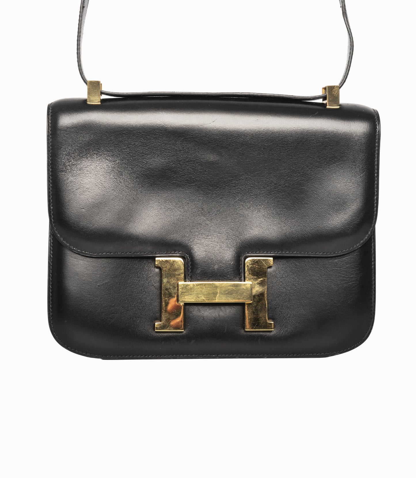 Hermès Constance 23 Box calf Black Gold Metal Fittings