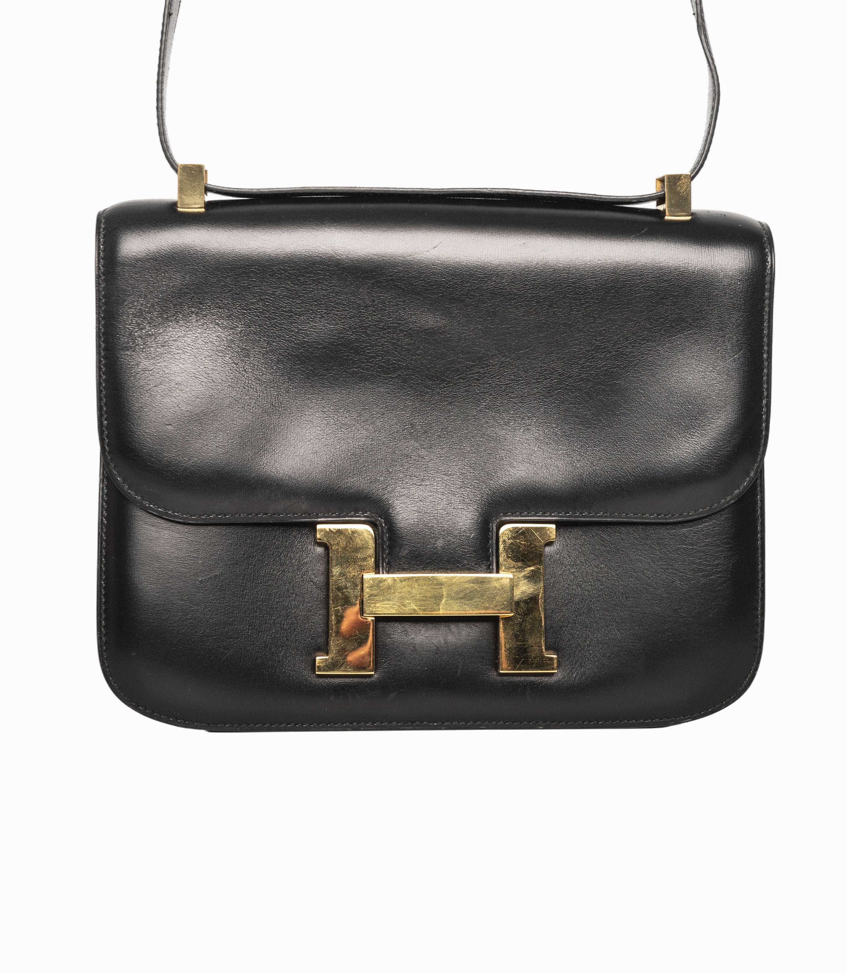 Hermès Constance 23 Box calf Black Gold Metal Fittings