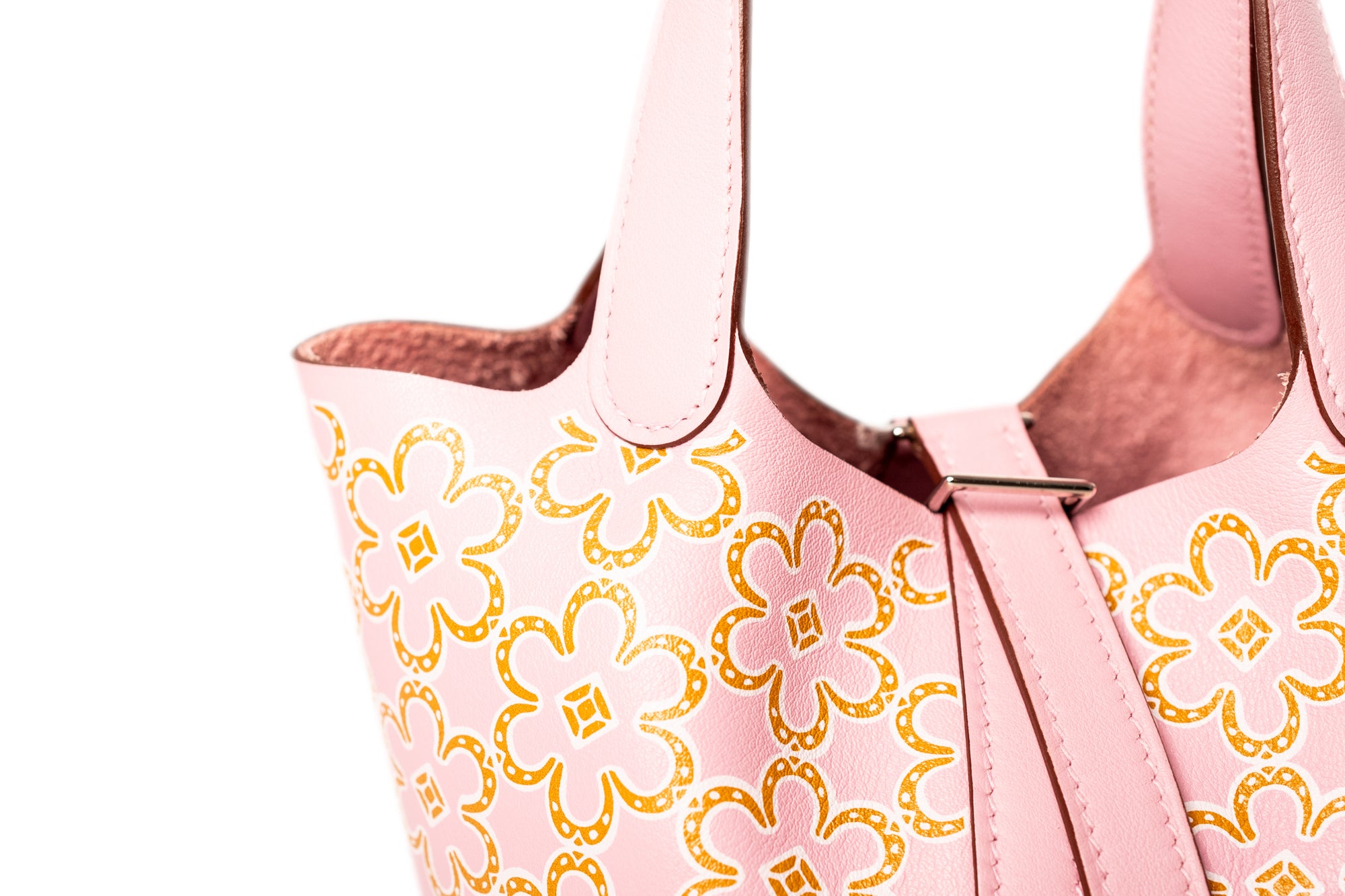 Hermès Micro Picotin Lucky Daisy in Swift Leather