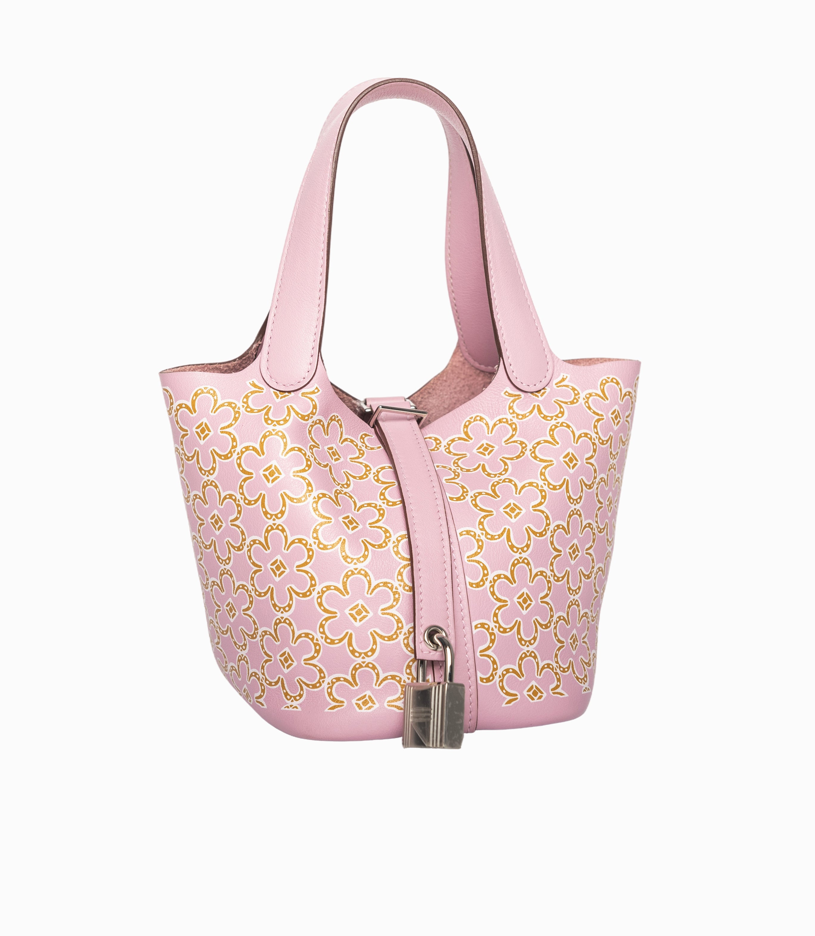 Hermès Micro Picotin Lucky Daisy in Swift Leather