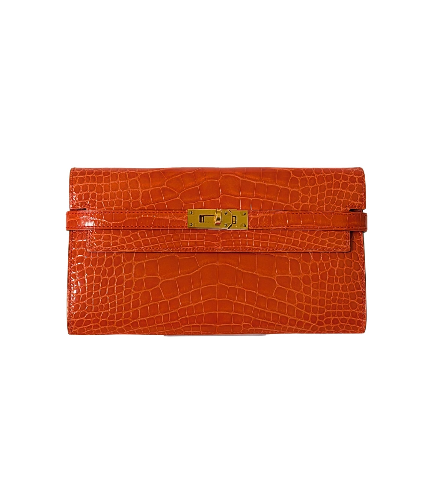Hermès Kelly Wallet Alligator Long Wallet