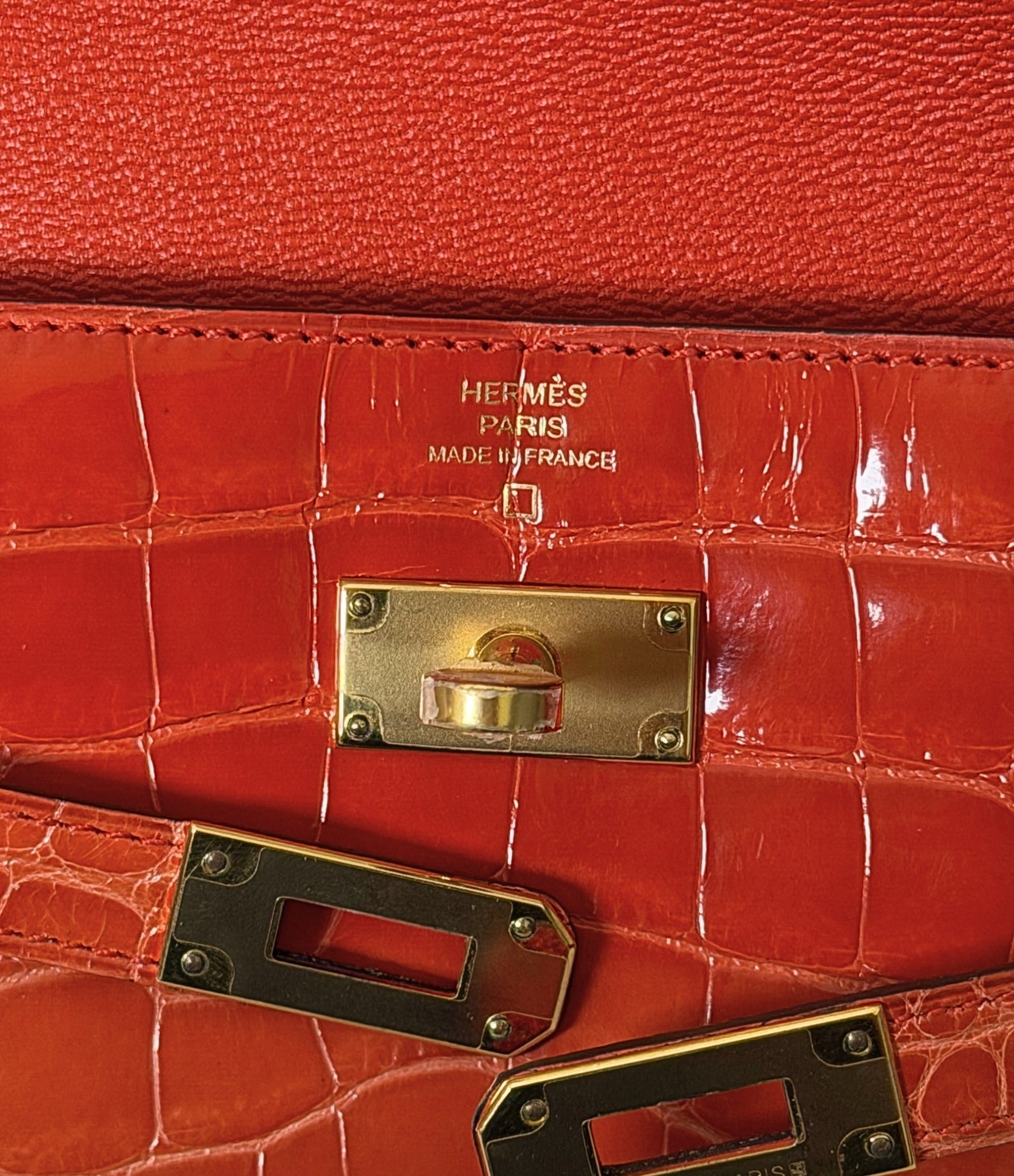 Hermès Kelly Wallet Alligator Long Wallet
