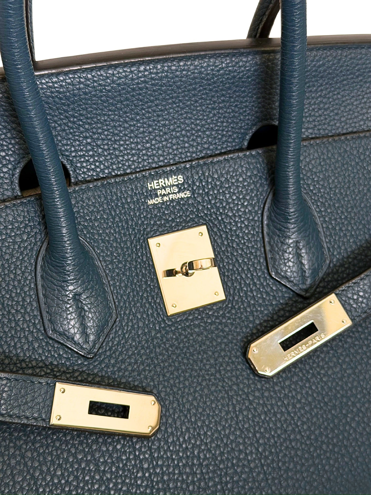 Hermes Birkin 35 Togo Bleu de Prusse
