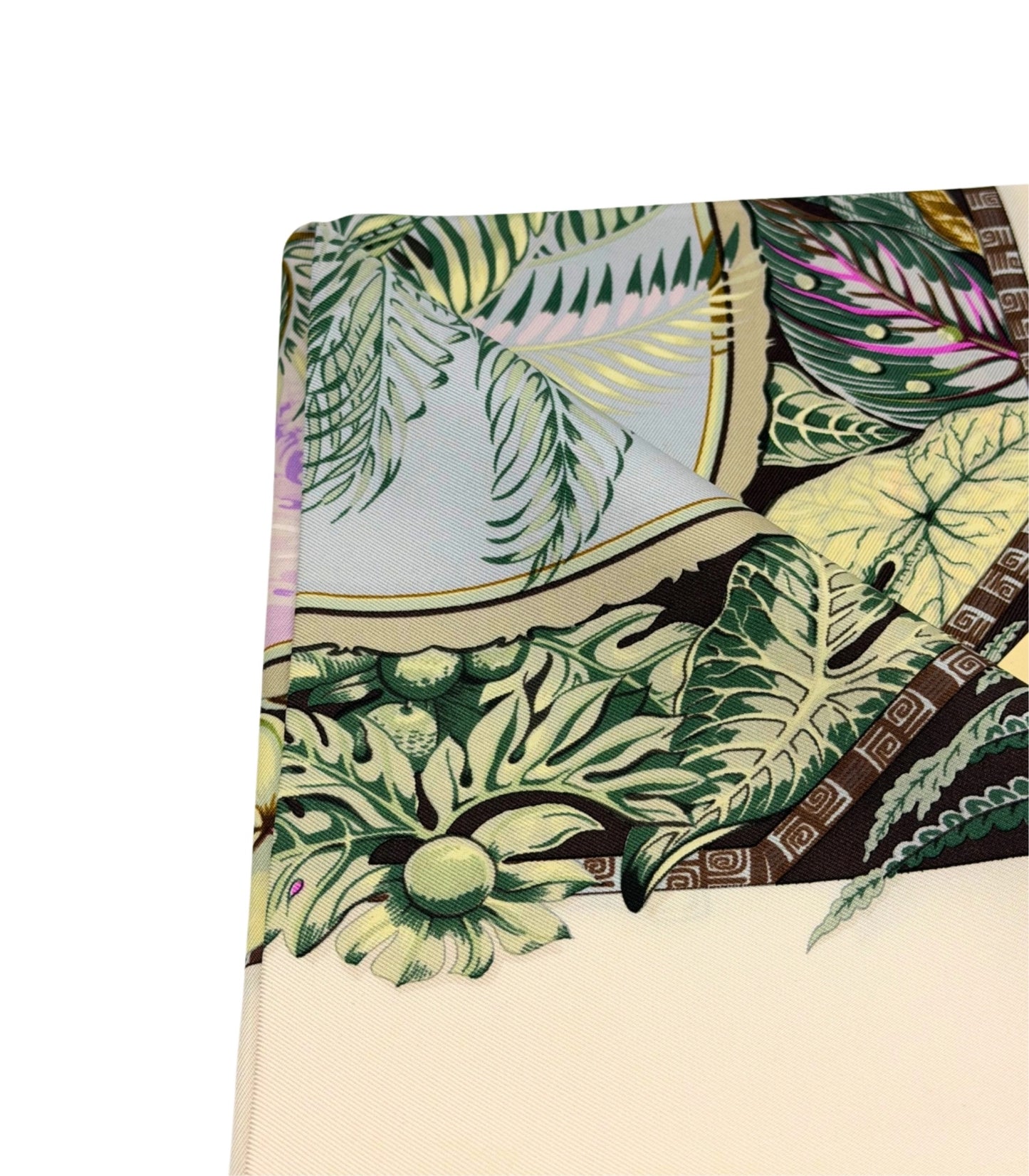 Hermès Twilly LES CLES Keys Scarf Silk