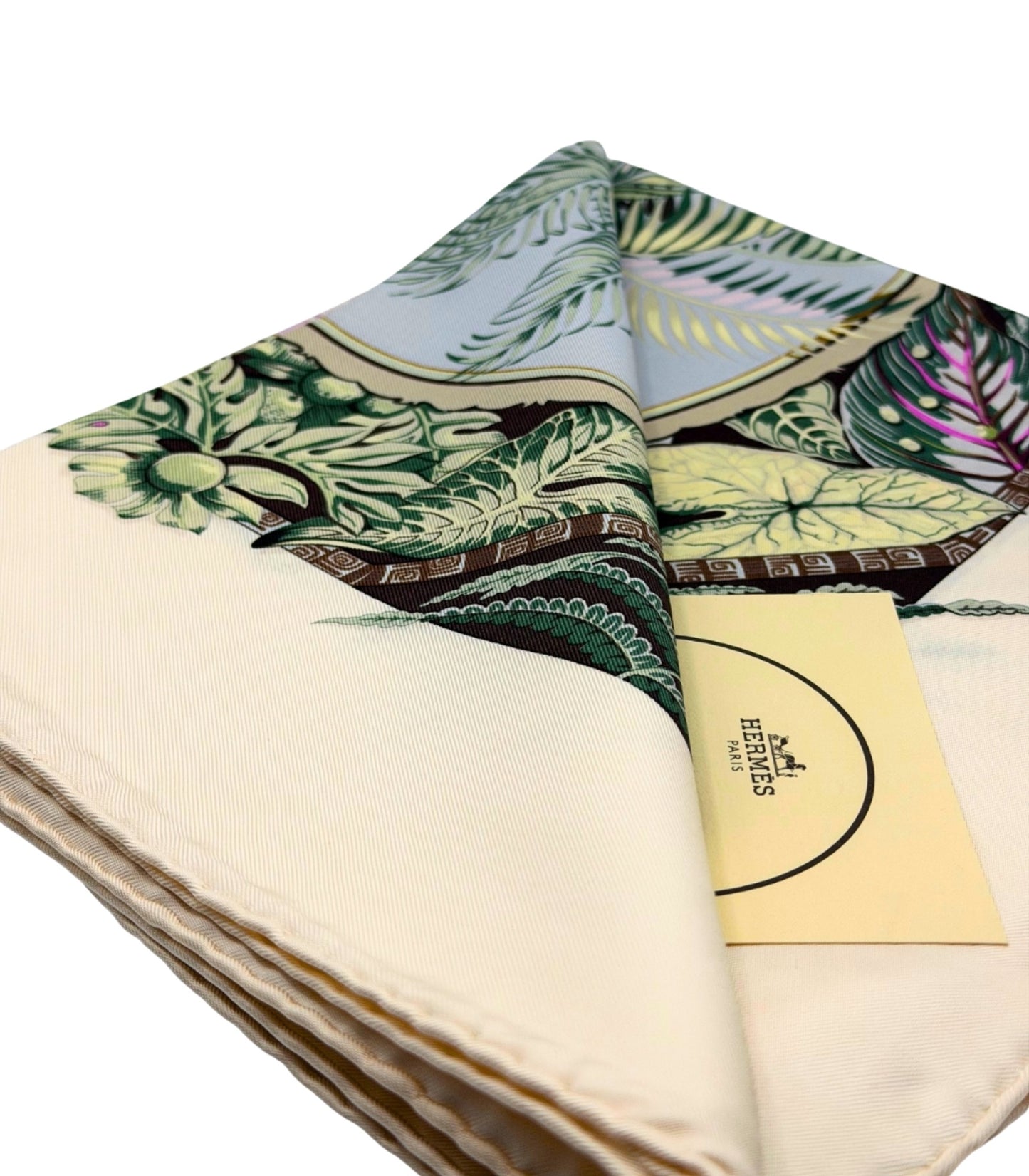 Hermès Twilly LES CLES Keys Scarf Silk