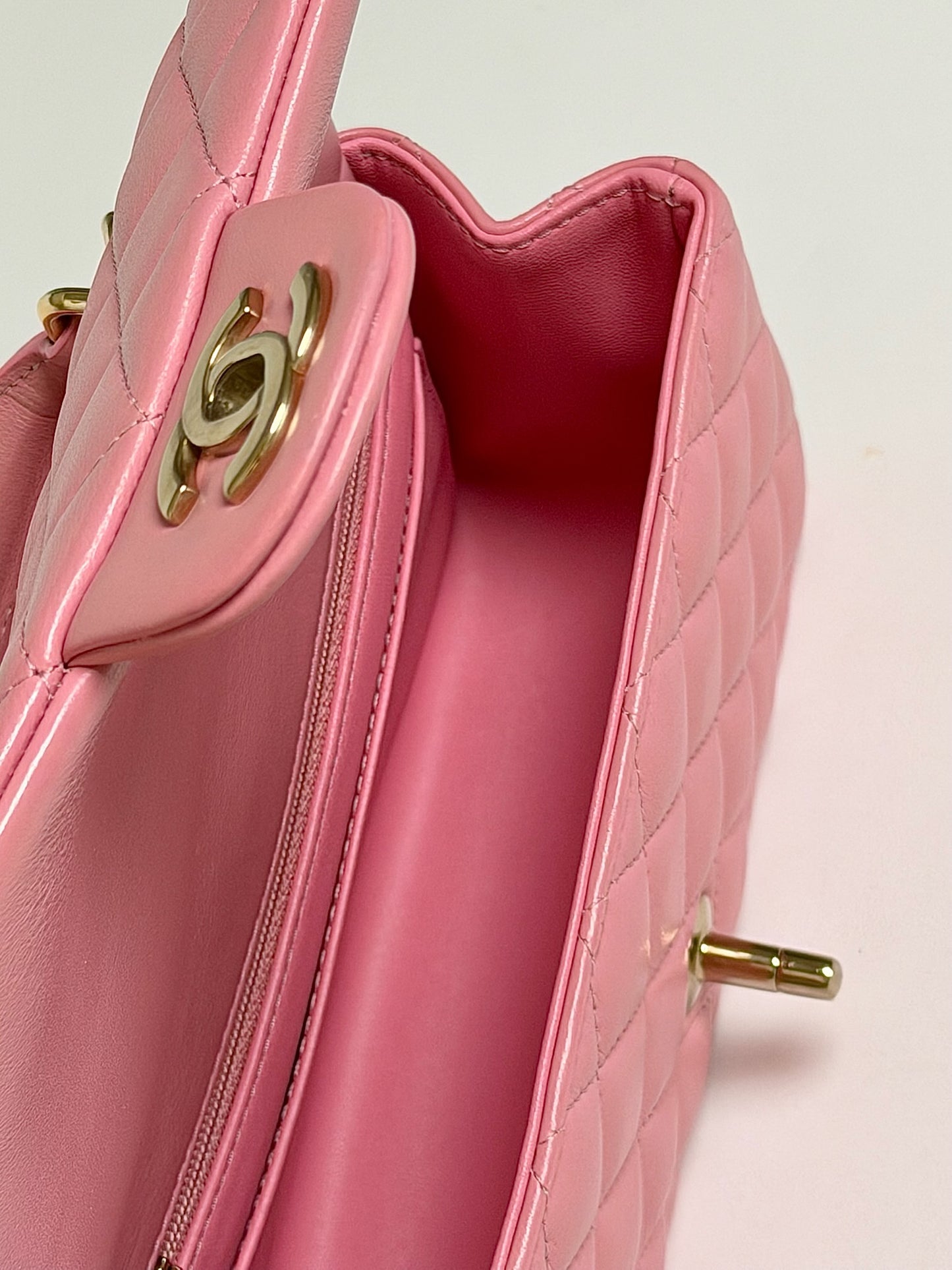 Chanel Classic Single Flap Top Handle Bag