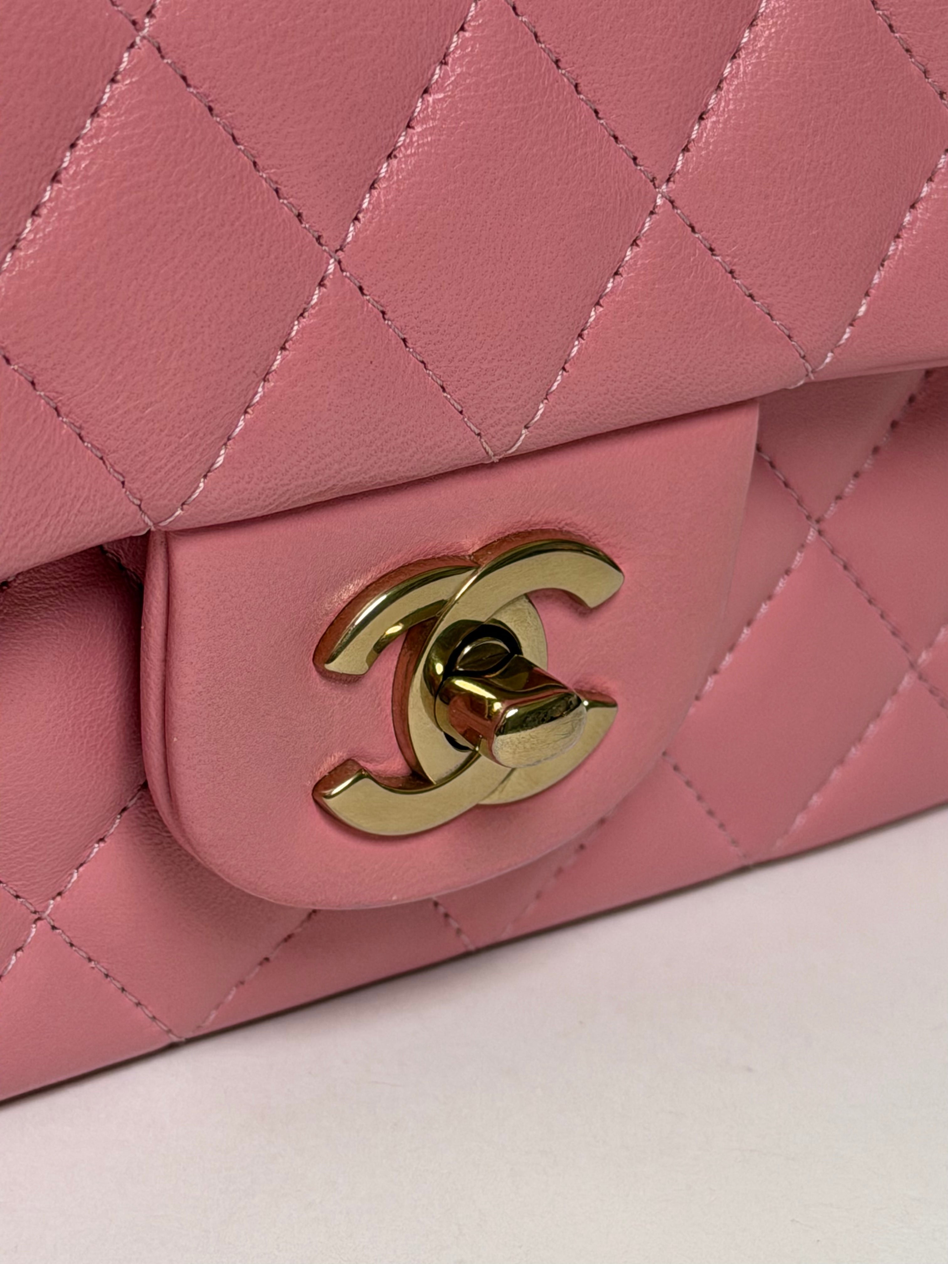 Chanel Classic Single Flap Top Handle Bag