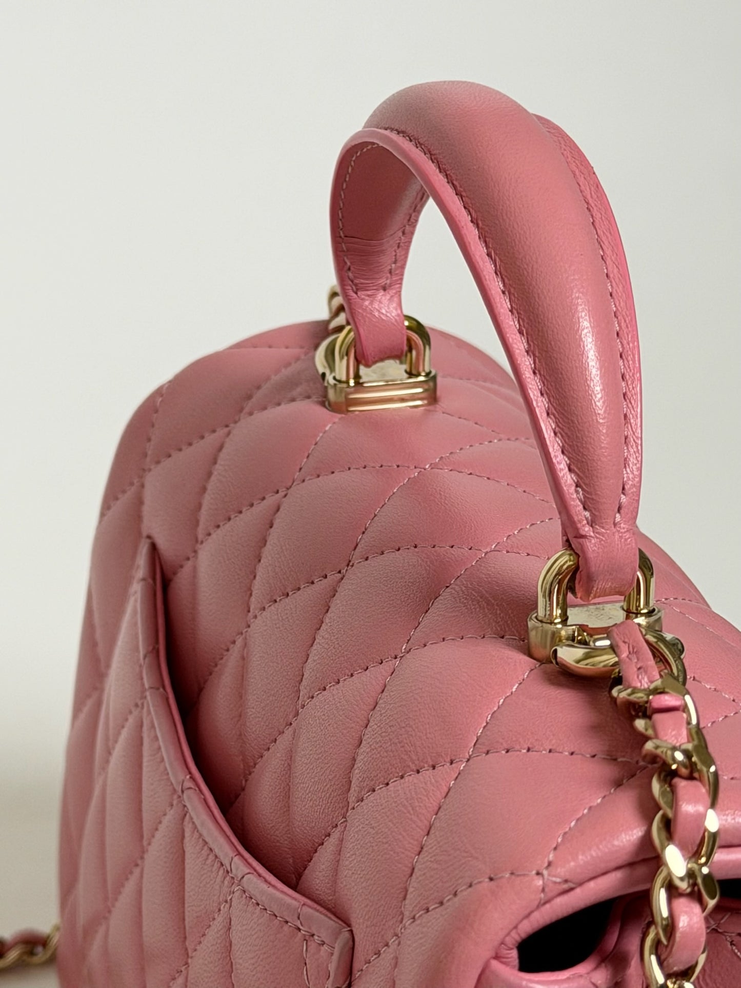 Chanel Classic Single Flap Top Handle Bag