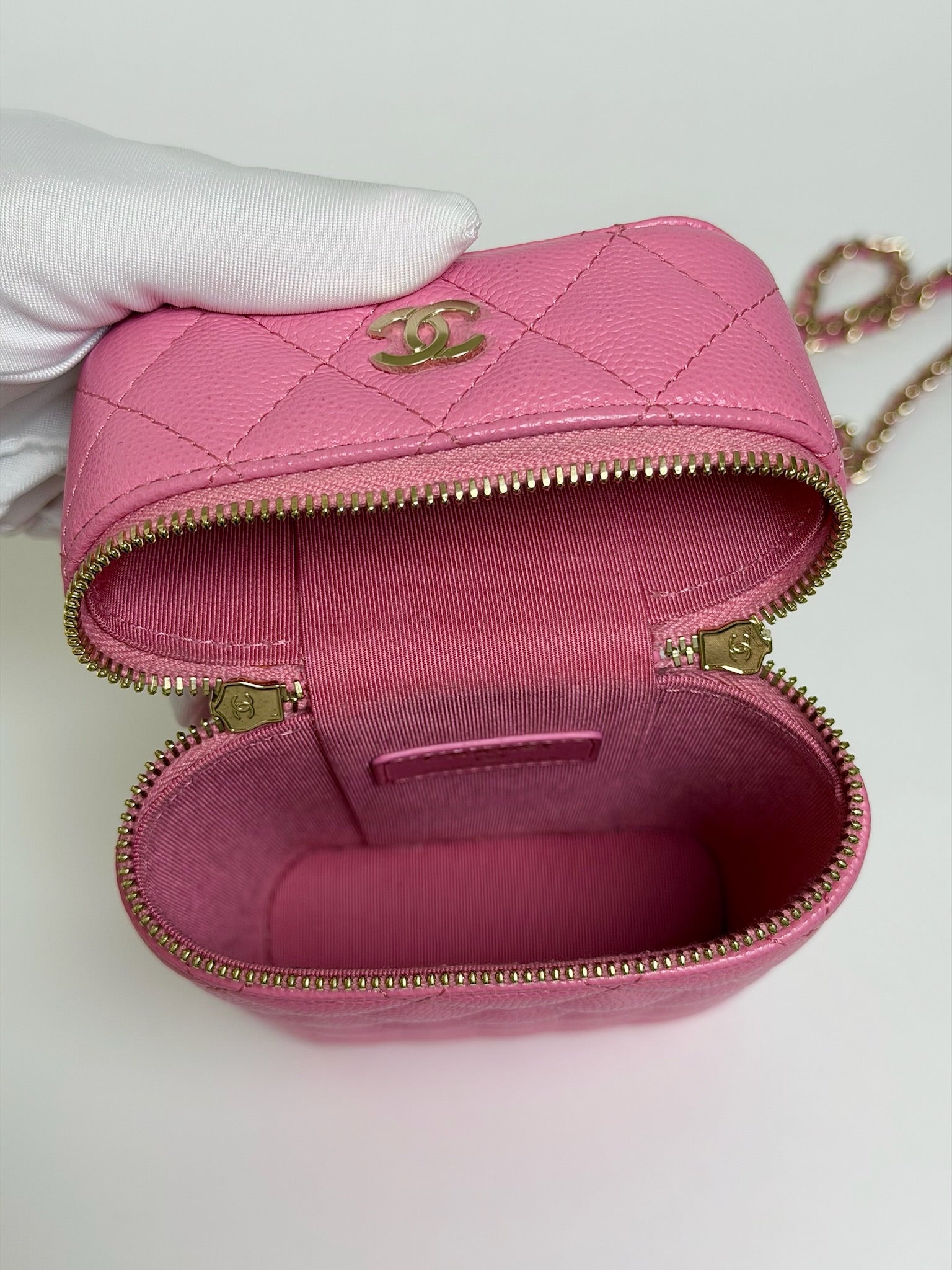 Chanel Caviar Vanity  Vertical Bag