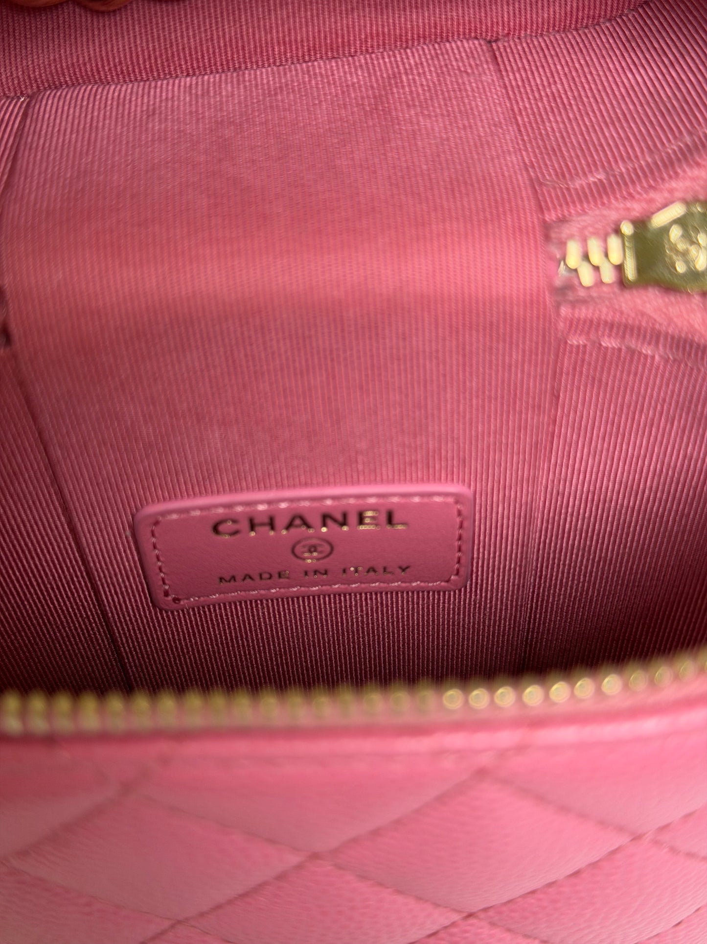Chanel Caviar Vanity  Vertical Bag