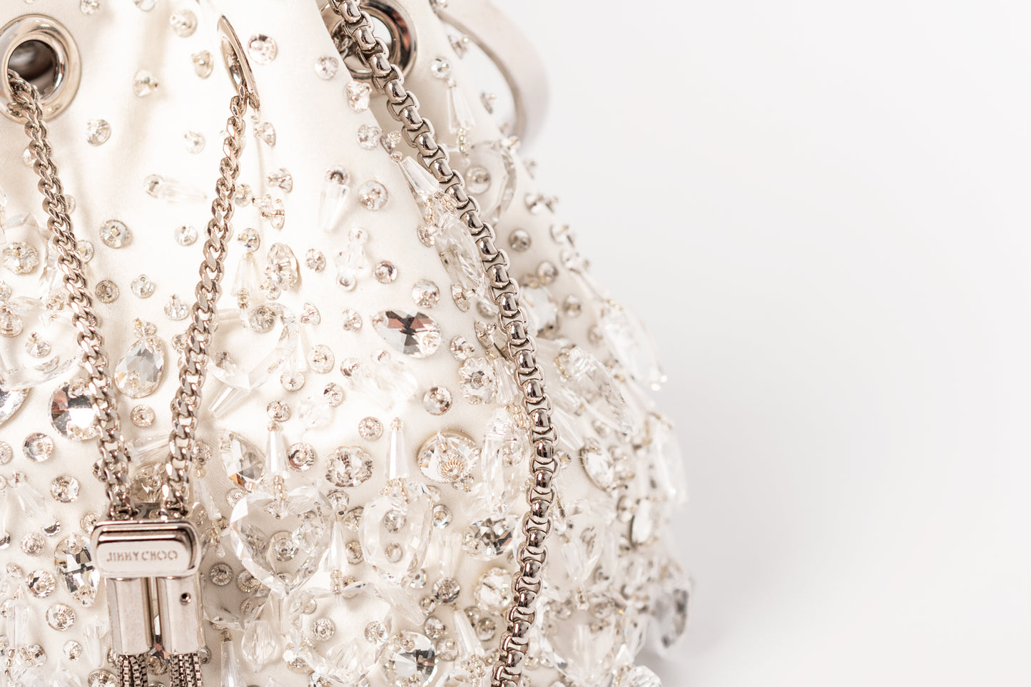 Jimmy Choo Bon Bon Small bucket bag