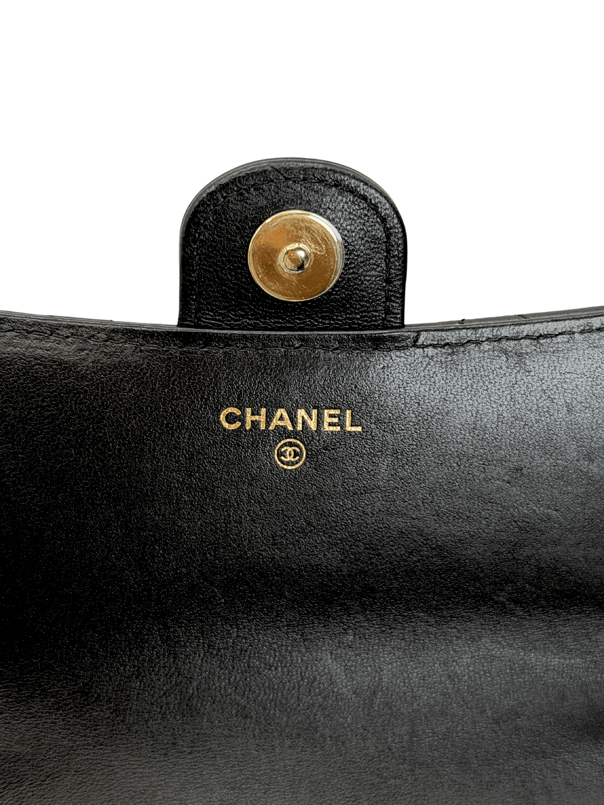 Chanel Metalasse Wallet on chain