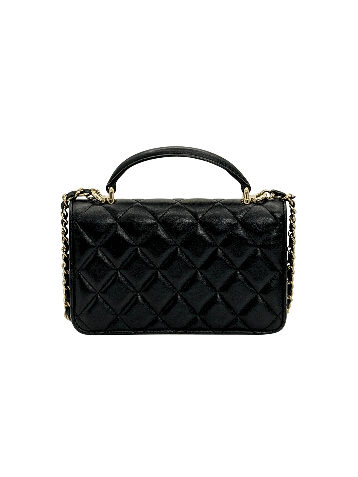 Chanel Metalasse Wallet on chain