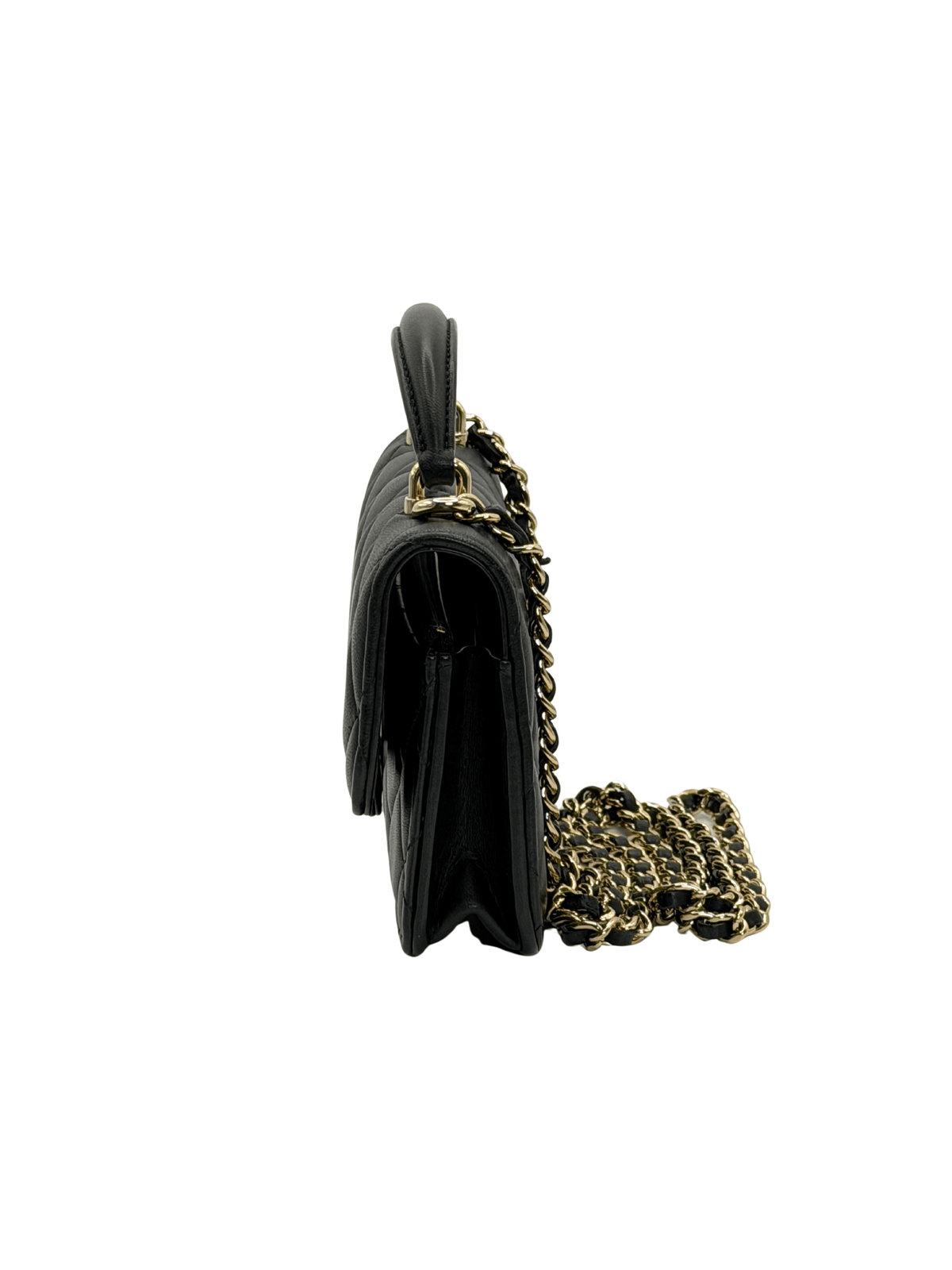 Chanel Metalasse Wallet on chain
