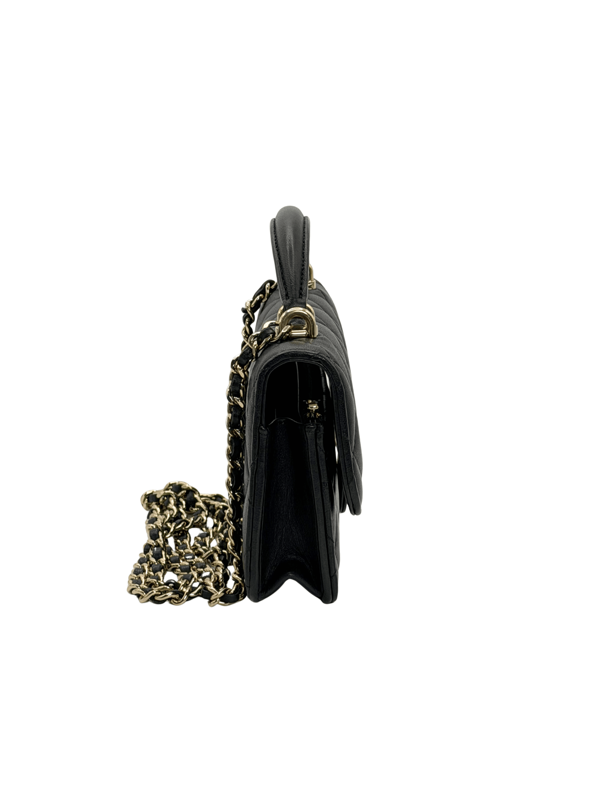 Chanel Metalasse Wallet on chain